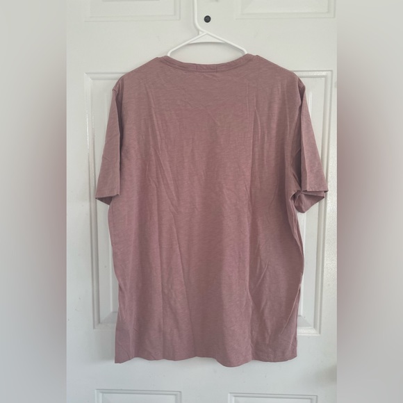 Theory Men’s Dusty Pink T-shirt 100% Cotton Size XL - Picture 5 of 7
